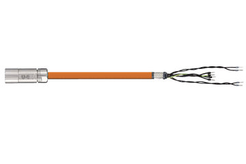 readycable® servo cable suitable for Stöber size 1-Motor-2,5 mm², base cable PVC 10 x d