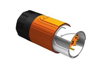 Plug-in connector series 915, power coupling, incl. contacts