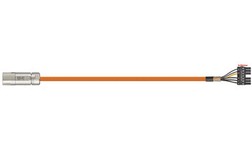 readycable® power cable suitable for Siemens 6FX8002-5CN16, base cable, iguPUR 15 x d