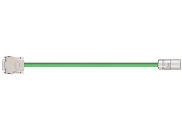 readycable® signal cable suitable for Siemens 6FX_002-2EQ31, base cable, iguPUR 10 x d