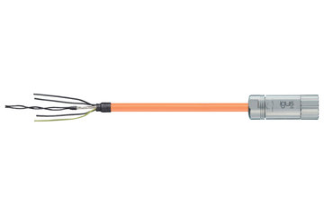 readycable® servo cable suitable for Allen Bradley 2090-CPBM4DF-14AFxx, base cable PVC 15 x d