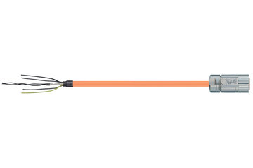readycable® motor cable in accordance with Allen Bradley 2090-CPWM7DF-14AFxx, basic cable PUR 10 x d