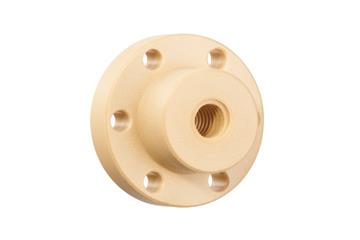 dryspin® trapezoidal lead screw nut with flange, multi-start, J350FRM