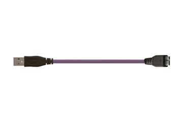 Bus cable | USB 3.0, PVC, connector A: USB 3.0 type A, connector B: USB 3.0 type B micro