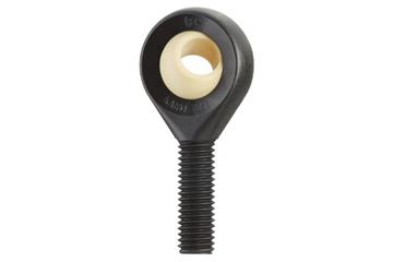 Rod end bearing with male thread, KALM CL, spherical ball iglidur® J, mm