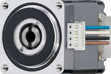 drylin® E lead screw stepper motor, stranded wires with JST connector, short design, NEMA11