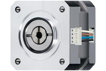 drylin® E lead screw stepper motor, stranded wires with JST connector, short design, NEMA17
