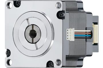 drylin® E lead screw stepper motor, stranded wires with JST connector and encoder, short design, NEMA23