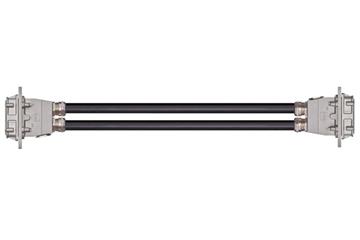 readycable® harnessed power cable for ABB robots, PUR, 10 x d