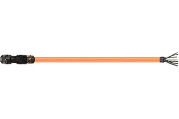 readycable® motor cable suitable for Mitsubishi Electric PCS060N-xxx-0-0C5, base cable, PUR 10 x d