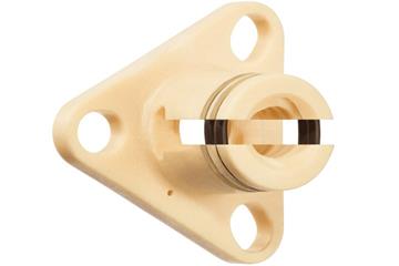 drylin® flange lead screw nut, drylin® trapezoidal thread, pre-loaded, multi start, JFRM