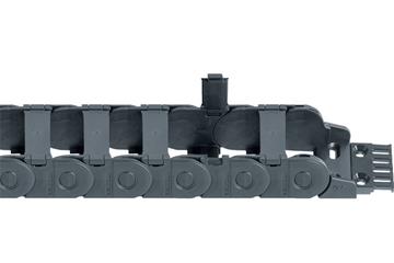 Series E2.38, energy chain, openable from both sides in the outer radius