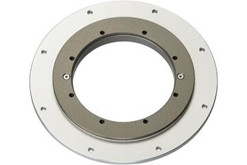 iglidur® slewing ring, PRT-04 standard with large mounting ring, aluminium housing, sliding elements made of iglidur® J