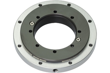 iglidur® slewing ring, PRT-04 with locking feature, outer ring made from aluminium, sliding elements made of iglidur® J