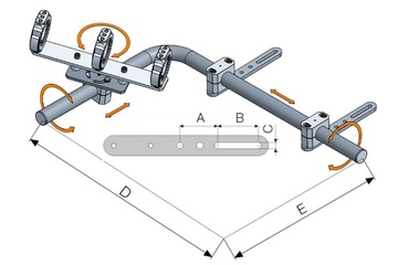 Universal installation set