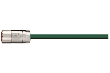 readycable® servo cable suitable for Baumüller 326613 (20 m), 50 A base cable, PVC 7.5 x d
