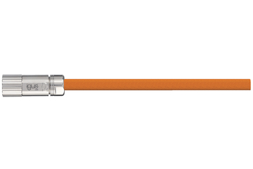 readycable® servo cable suitable for Baumüller 380967 (7 m), 20 A base cable, PVC 10 x d