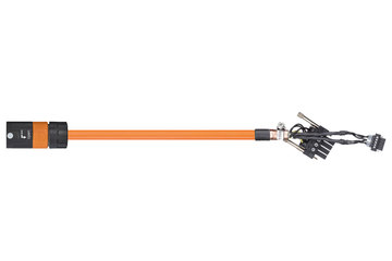 readycable® servo hybrid cable suitable for Beckhoff ZK4704-0421-xxx, base cable PVC 10 x d
