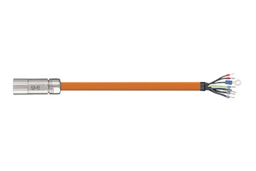 readycable® servo cable suitable for Beckhoff ZK4000-2112-xxxx, base cable PUR 10 x d