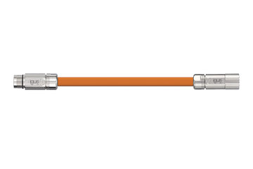 readycable® servo cable suitable for Beckhoff ZK4501-0024-xxxx, extension cable PUR 10 x d