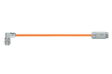 readycable® power cable suitable for Fanuc LX660-8077-T293, base cable PUR 10 x d