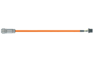 readycable® power cable suitable for Fanuc LX660-8077-T470, base cable iguPUR 15 x d