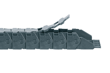 zipper Series 17, energy chain, zip-open along the outer radius