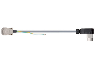 readycable® signal cable suitable for Danaher Motion 85042 (20 m), base cable PUR 10 x d