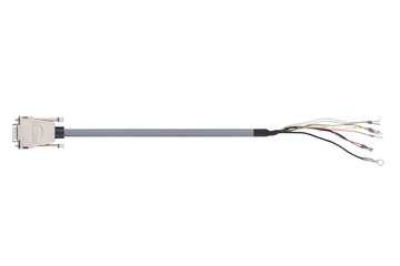 readycable® encoder cable suitable for Festo KES-MC-1-SUB-9-xxx, base cable PVC 10 x d