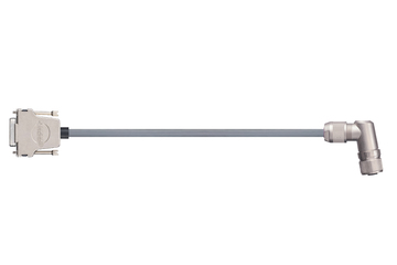 readycable® encoder cable suitable for Festo NEBM-M12G8-E-xxx-N-S1G15, base cable PVC 7.5 x d