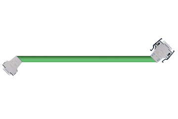 readycable® decoder cable suitable for Lenze EYD0017AxxxxW01S02, connecting cable TPE 7.5 x d