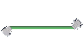 readycable® decoder cable suitable for Lenze EYD0017AxxxxW03S02, connecting cable PUR 7.5 x d