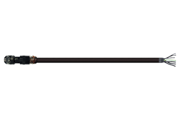 readycable® motor cable suitable for Mitsubishi Electric PCS040N-xxx-0-0C4, base cable, TPE 7.5 x d