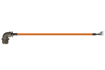 readycable® motor cable suitable for Omron R88A-CAWCxxx, base cable PVC 15 x d