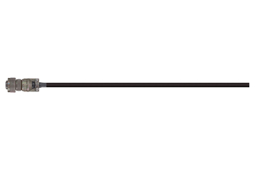 readycable® fan cable suitable for NUM AGOFRU012Mxxx, base cable, PVC 15 x d