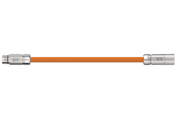 readycable® servo cable suitable for NUM AGOFRU018Mxxx (ext.), extension cable, PVC 15 x d