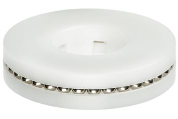 xiros® axial ball bearings, double-row, xirodur B180, stainless steel balls, mm