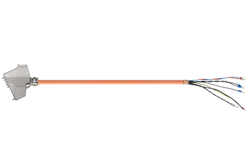 readycable® hybrid servo cable suitable for SEW i0593 0766, base cable, PUR 10 x d
