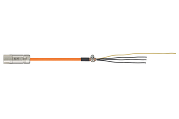 readycable® power cable suitable for Siemens 6FX_002-5CG32, base cable, PUR 10 x d
