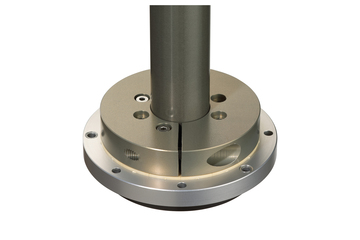 iglidur® slewing ring, PRT-01, head ring with clamping function, sliding elements made from iglidur® J