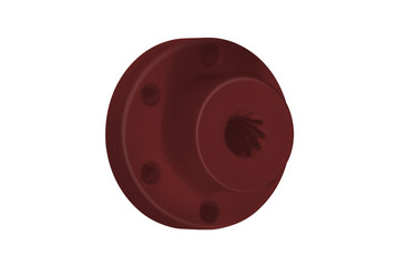 dryspin® flange lead screw nut, high helix thread, RFRM