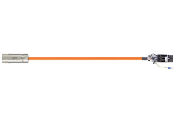 readycable® power cable suitable for Siemens 6FX_002-5CN61, base cable, PUR 10 x d