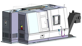 Stretch-bending machine