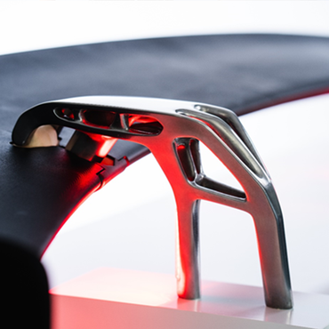 3D printed components for rear wings