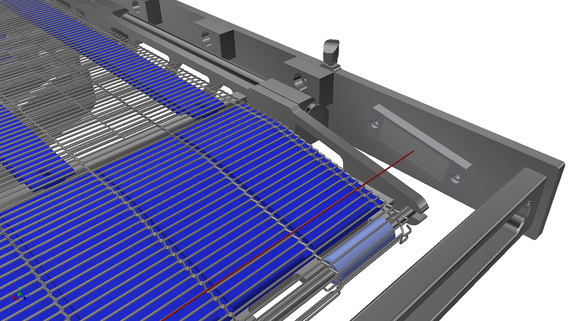 Transport von Fleisch