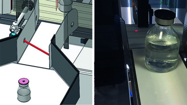 Medical filling system buffer table
