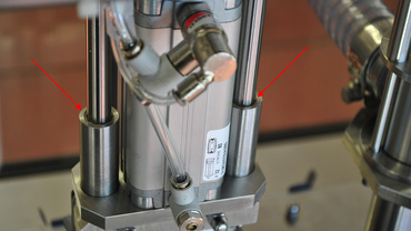 Bottling plant for dairy products