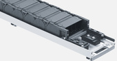 Aluminium support tray