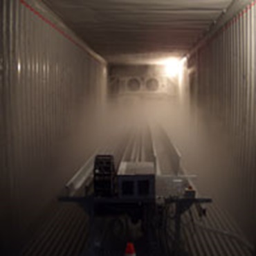 Test of chainflex® cables in the igus® climate chamber