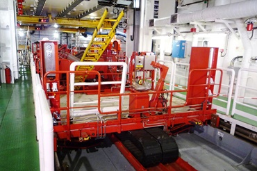 Multi-purpose tower on a ship